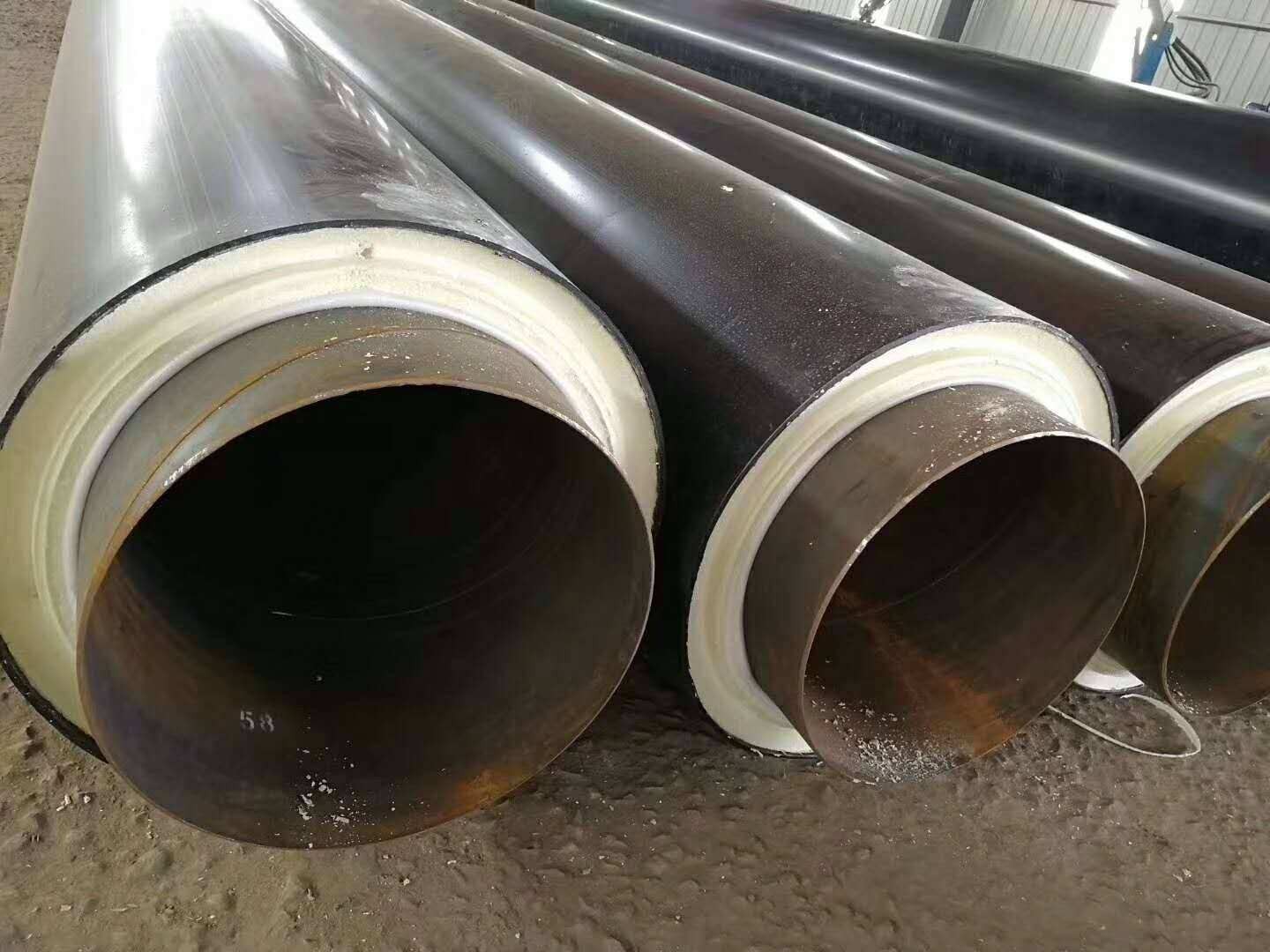 新乡热力管网预制直埋热水保温钢管工期短生产快